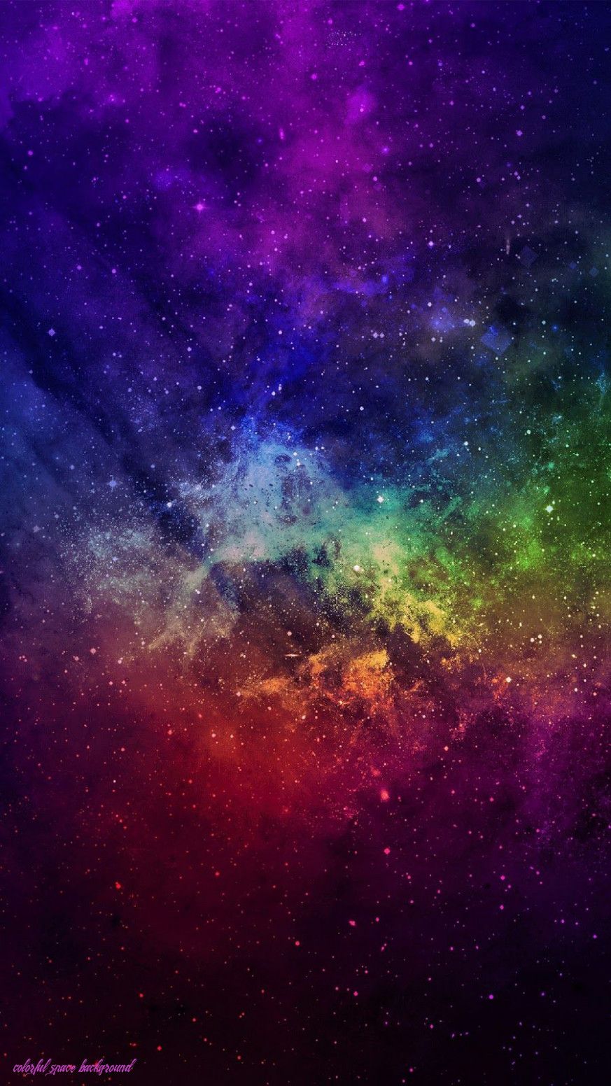 Easy Ways To Facilitate Colorful Space Background. Colorful Space Background. Space phone wallpaper, Galaxy wallpaper, Wallpaper space