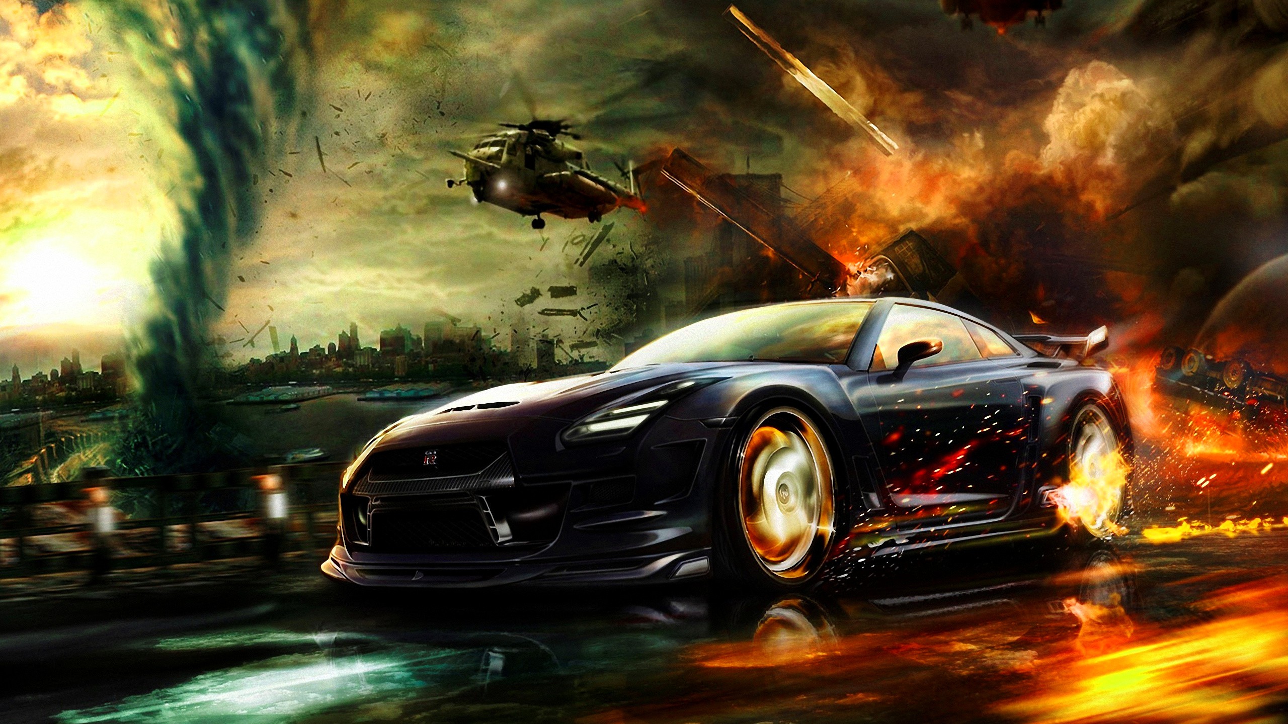car, Vehicle, Nissan GT R R35 Wallpaper HD / Desktop and Mobile Background