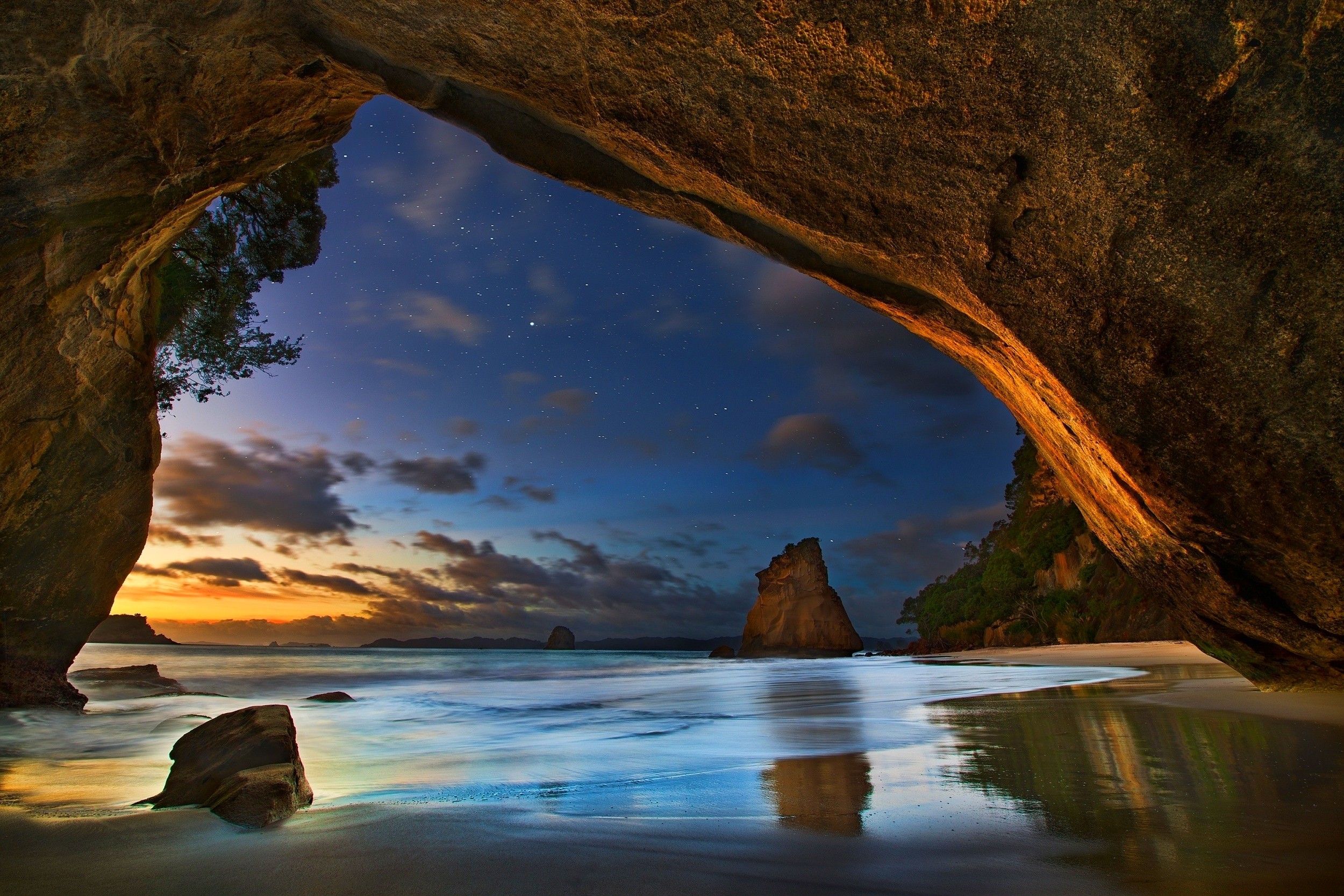Beach Cave Wallpapers Wallpaper Cave