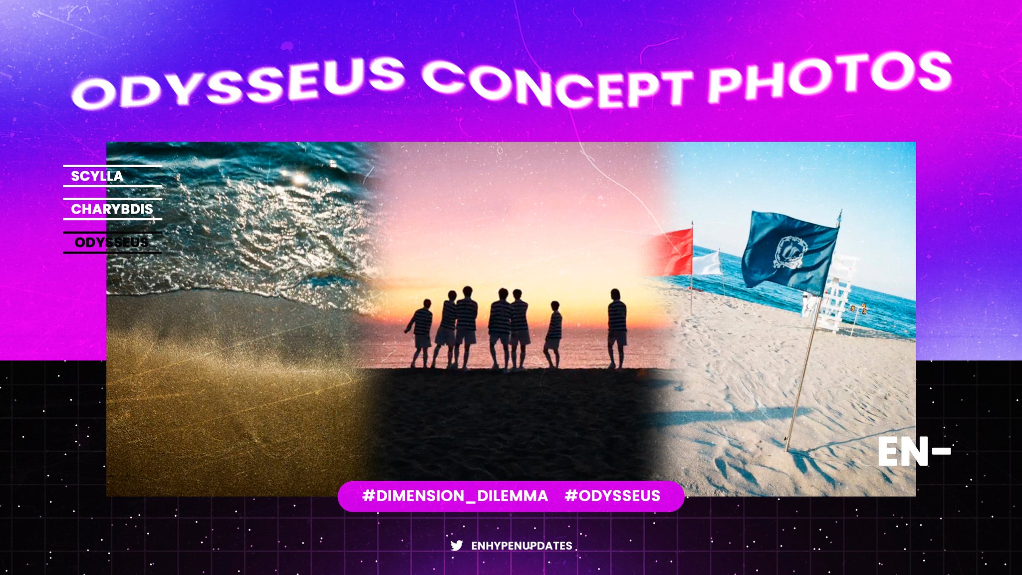 ENHYPEN UPDATES! In 30 minutes, the last set of concept photo for DIMENSION, DILEMMA will be unveiled! Are you ready?