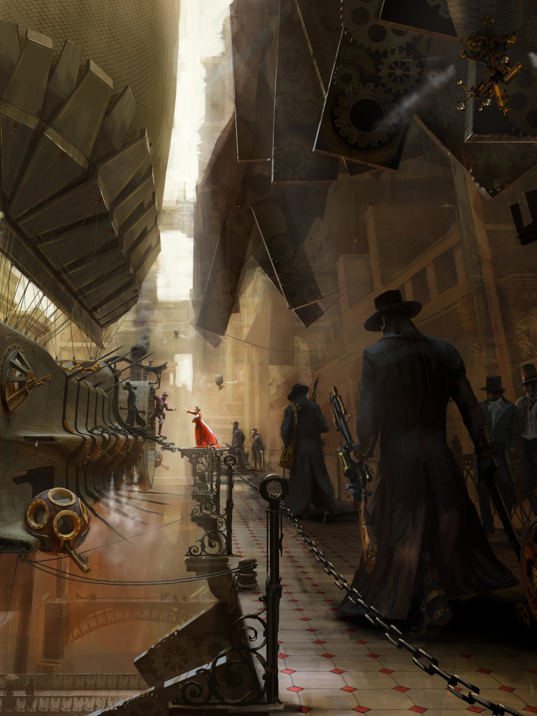 Free download Wallpaper drawing steampunk airship wallpaper fantasy download [4000x3273] for your Desktop, Mobile & Tablet. Explore Animated Steampunk Wallpaper. Steampunk Animated Wallpaper