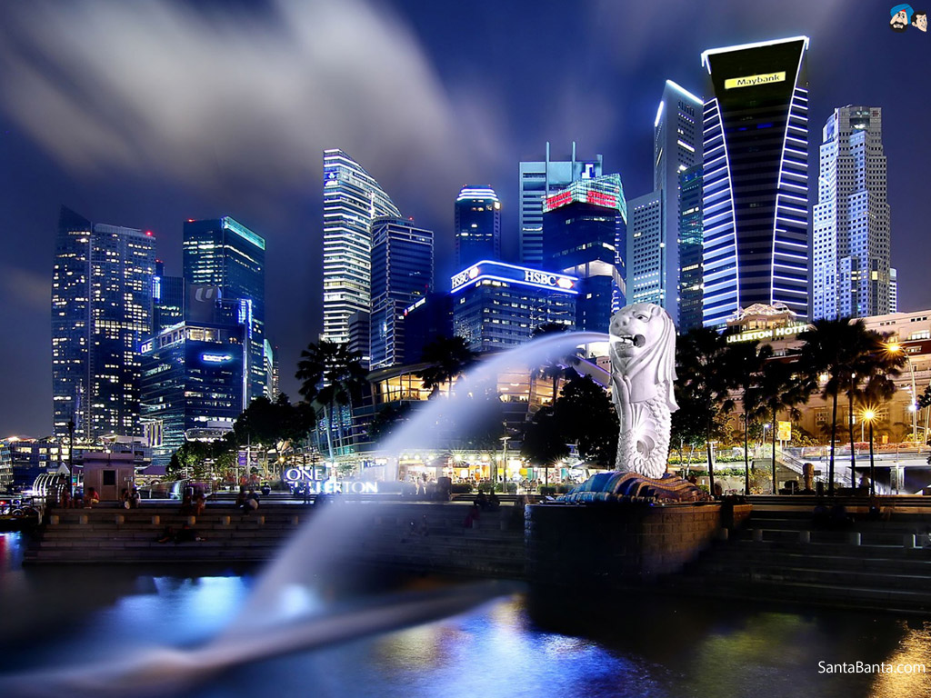 Merlion, Singapore