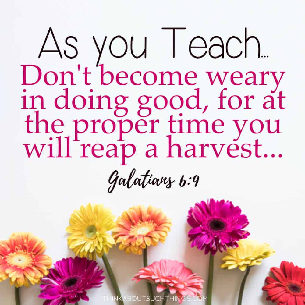 Blessing For Teachers With Scripture HD Wallpaper