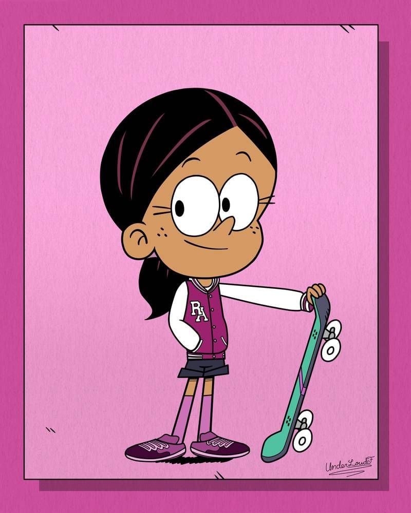 TLH: Ronnie Anne Alternate Outfit. The loud house fanart, Loud house characters, Butterfly wallpaper iphone