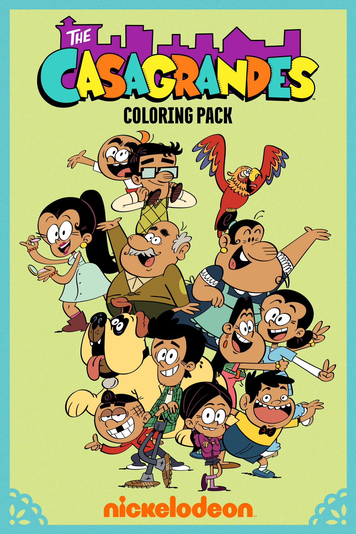 The Casagrandes Coloring Pack