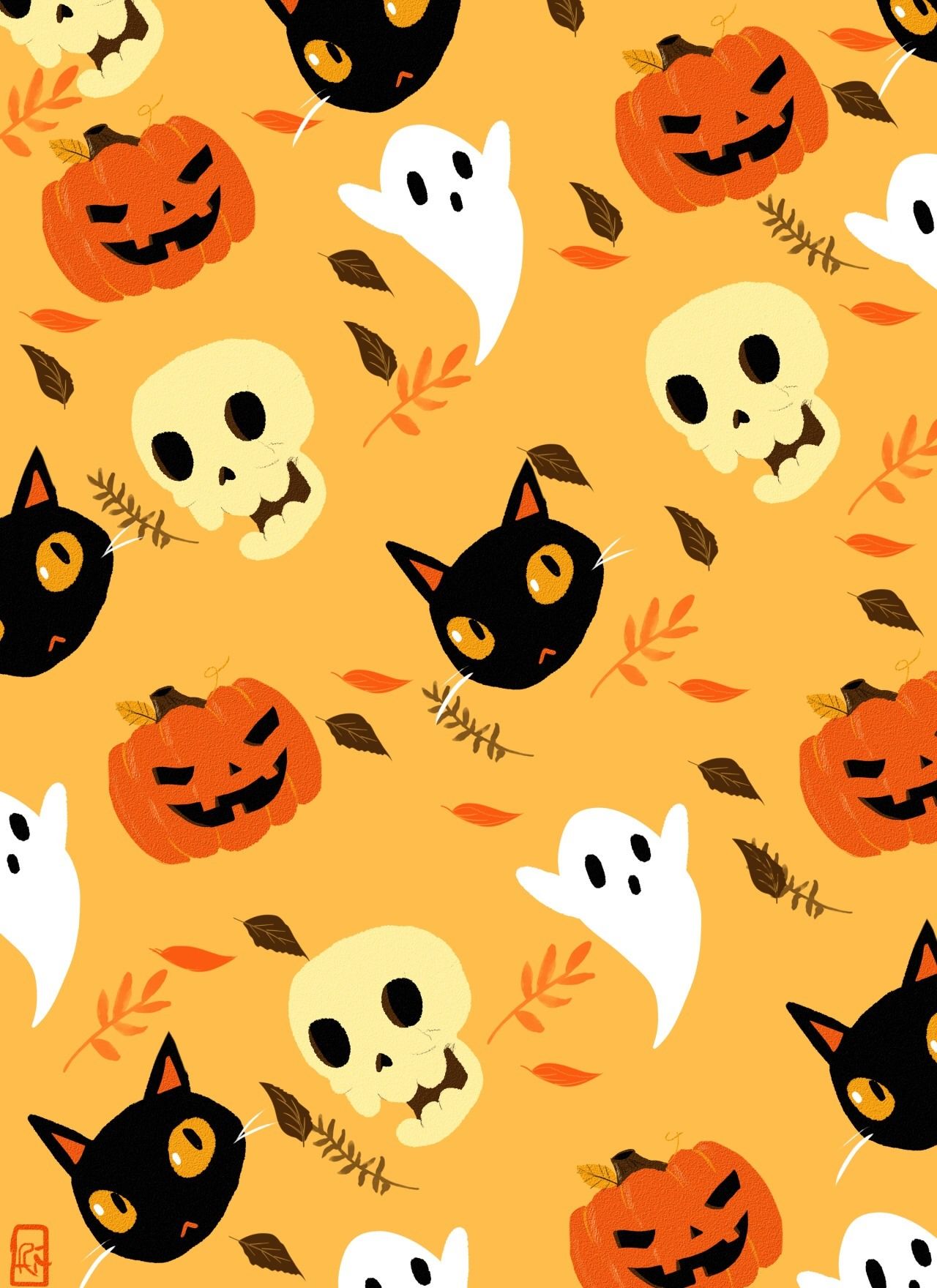 Halloween Phone Wallpaper Free HD Wallpaper