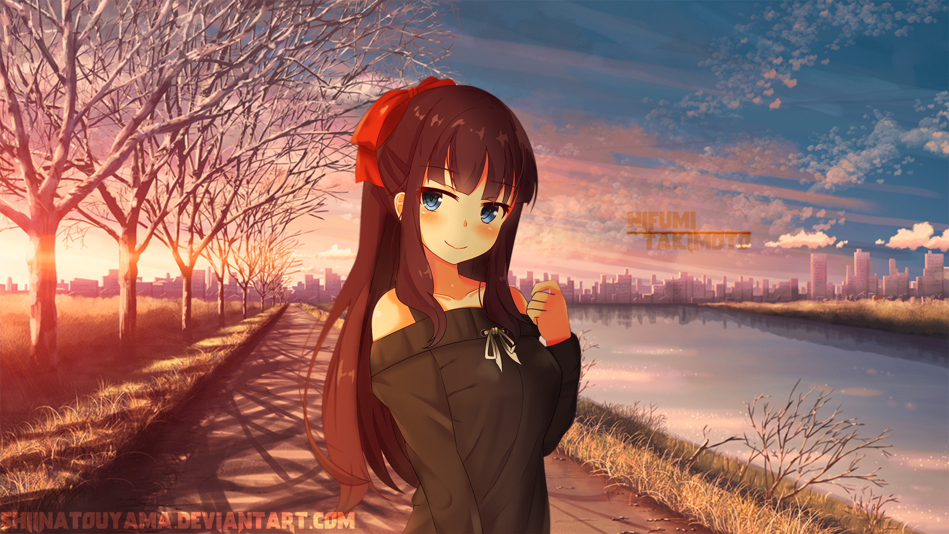 Hifumi Takimoto Game HD Wallpaper