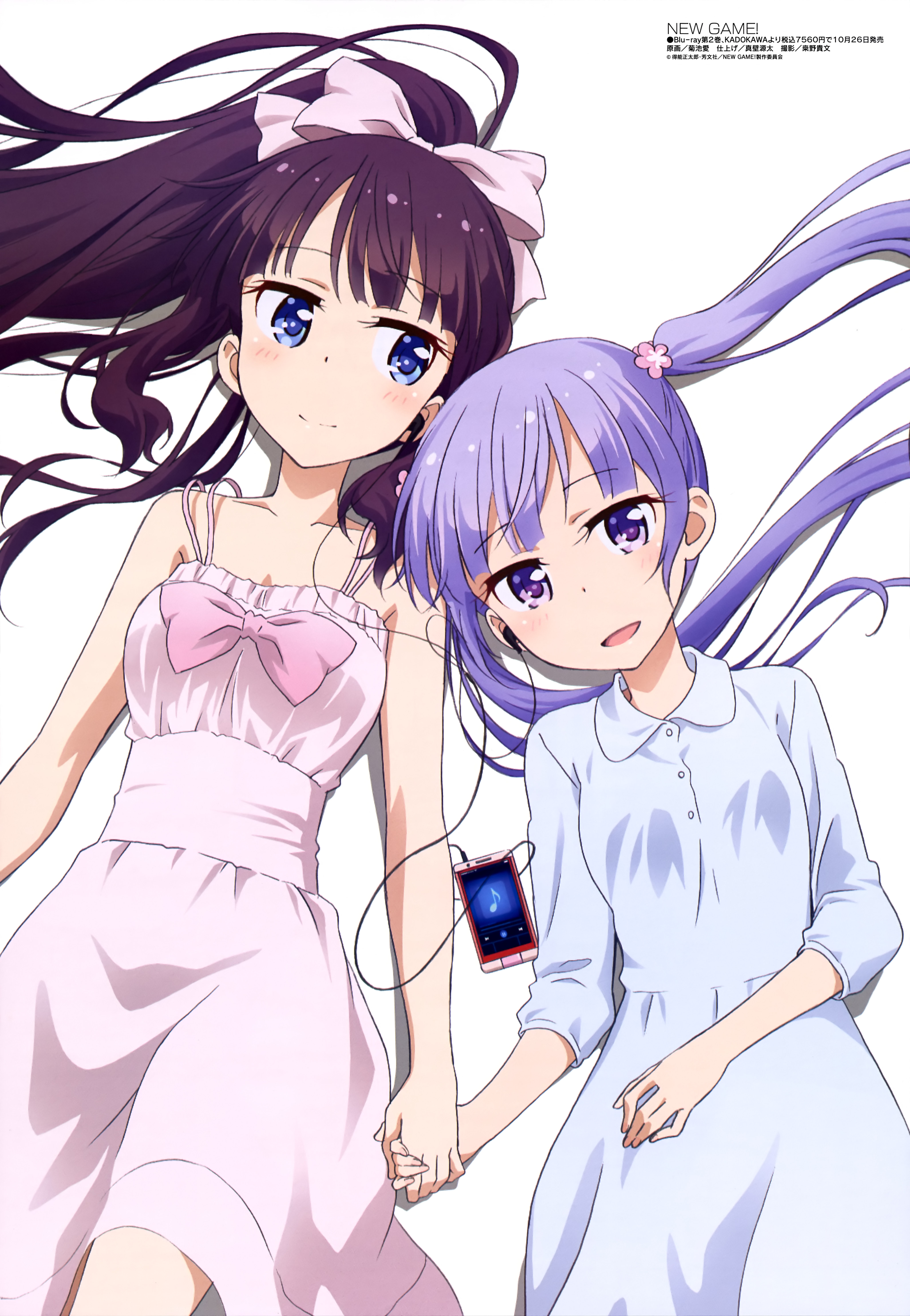 Hifumi Takimoto & Aoba Suzukaze enjoying music together!: NewGame