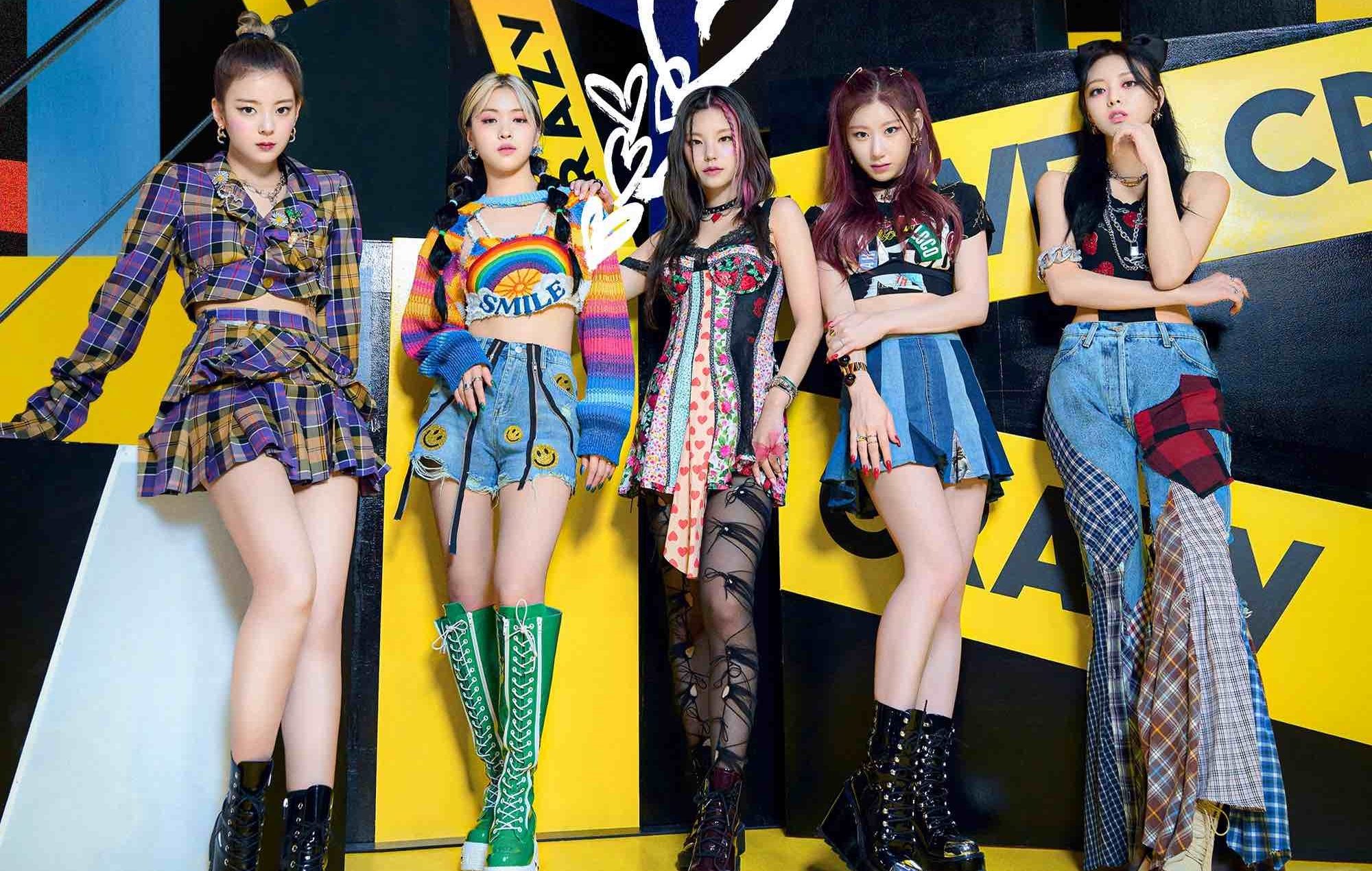 ITZY unveil tracklist for upcoming first studio album 'Crazy In Love'