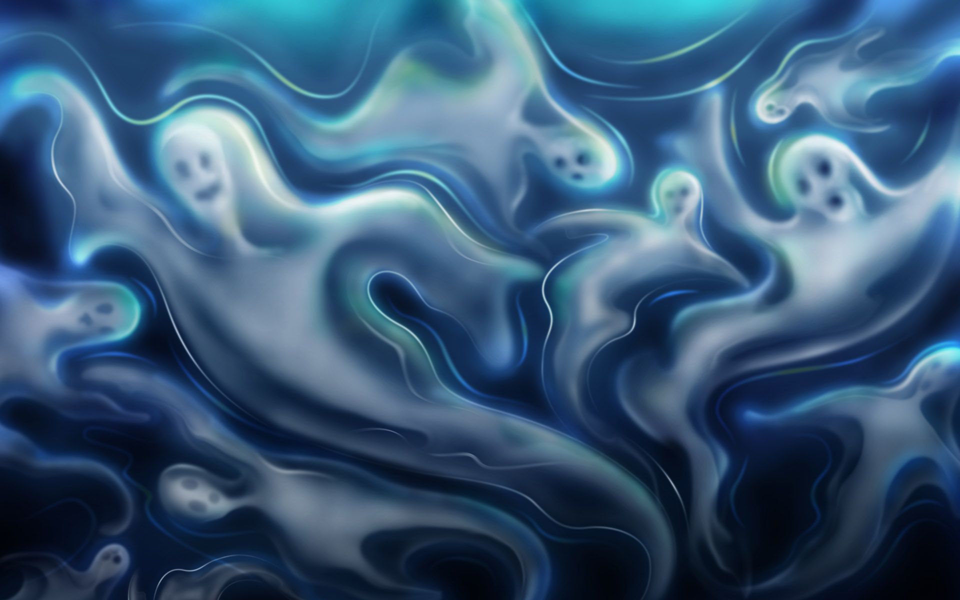 Ghosts. Halloween desktop wallpaper, Free halloween wallpaper, Halloween facebook cover