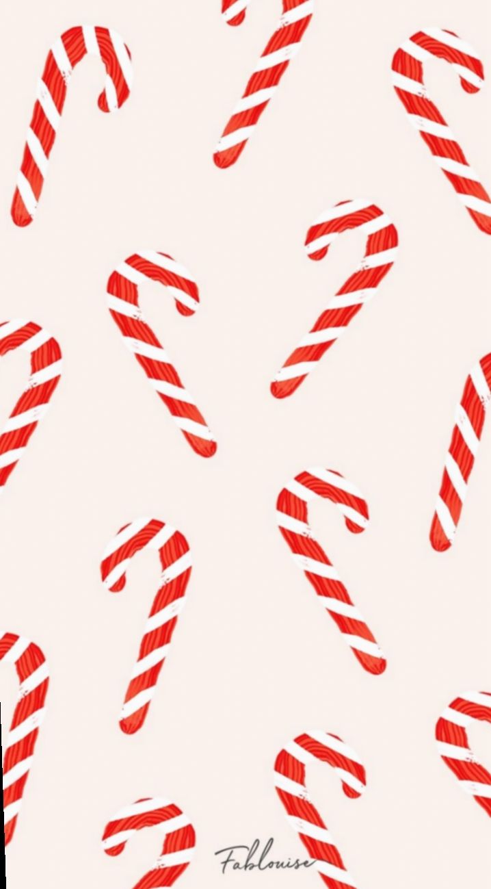 Candy Cane Background Free HD Wallpaper