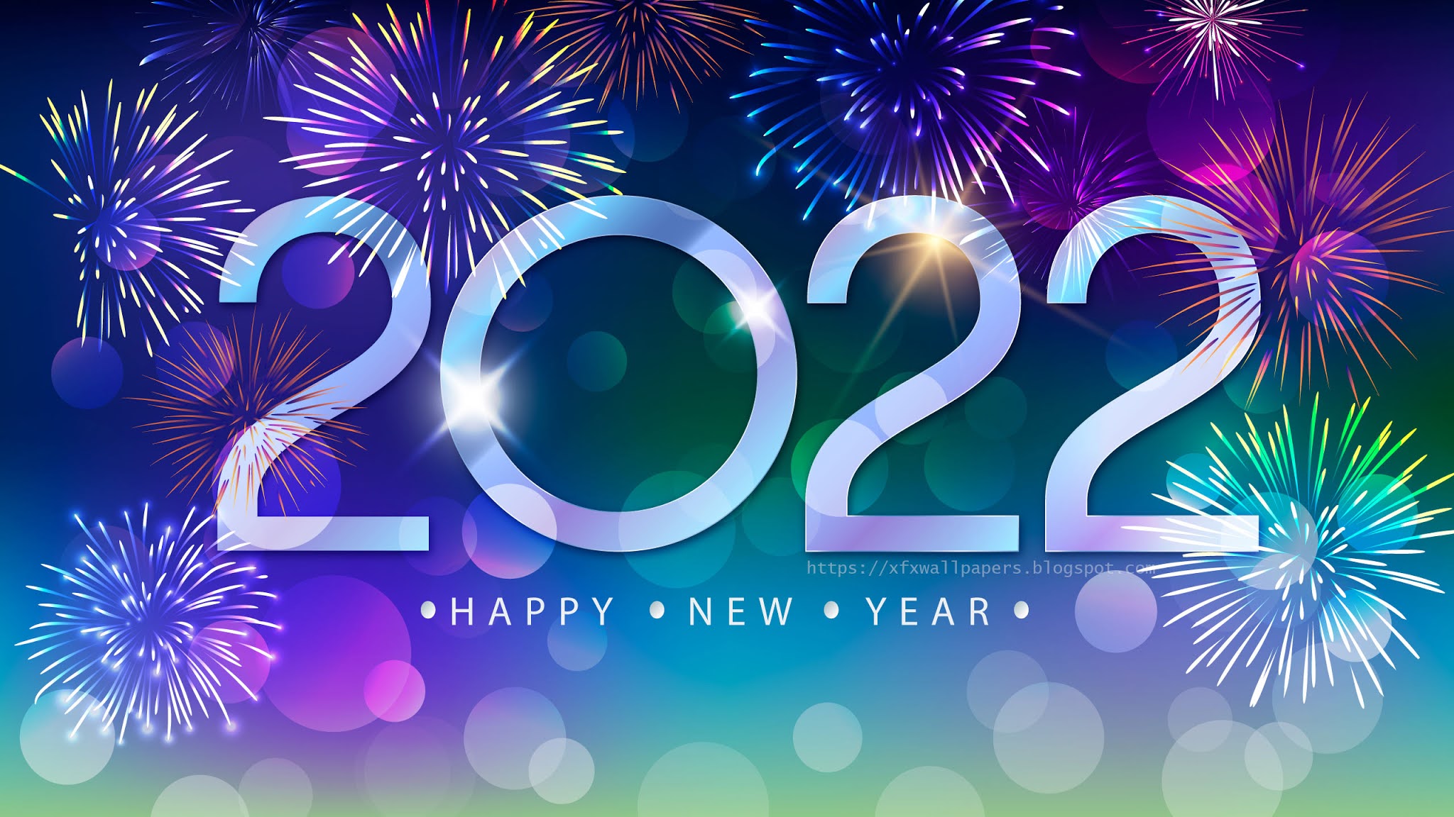 Happy New Year 2022 Full HD Wallpapers