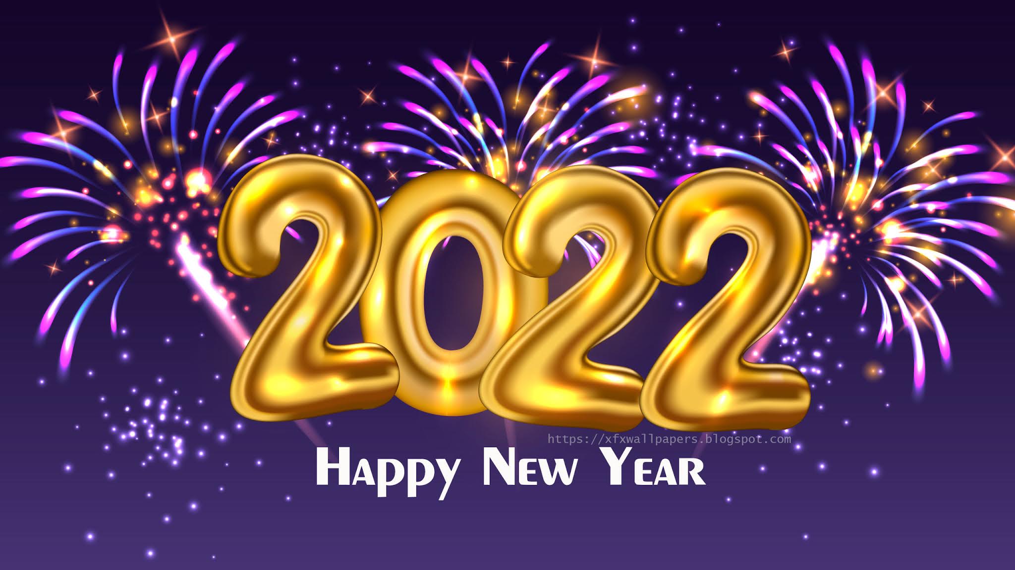 Firework Happy New Year 2022 Wallpapers