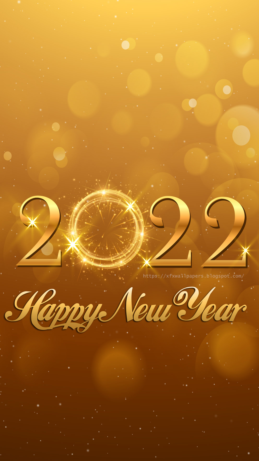 Happy New Year 2022 Golden Wallpapers