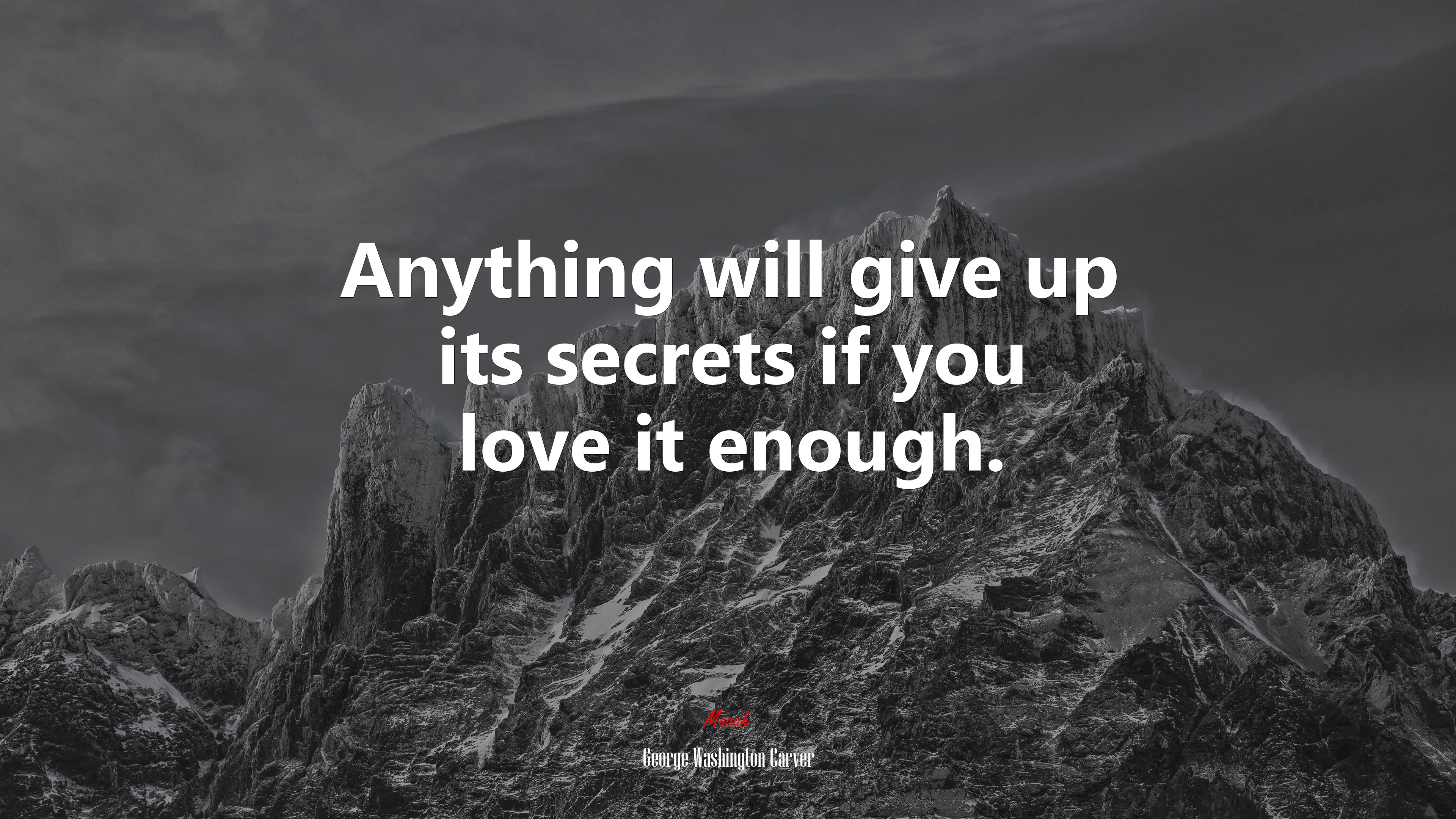 George Washington Carver quote HD wallpaper, Background