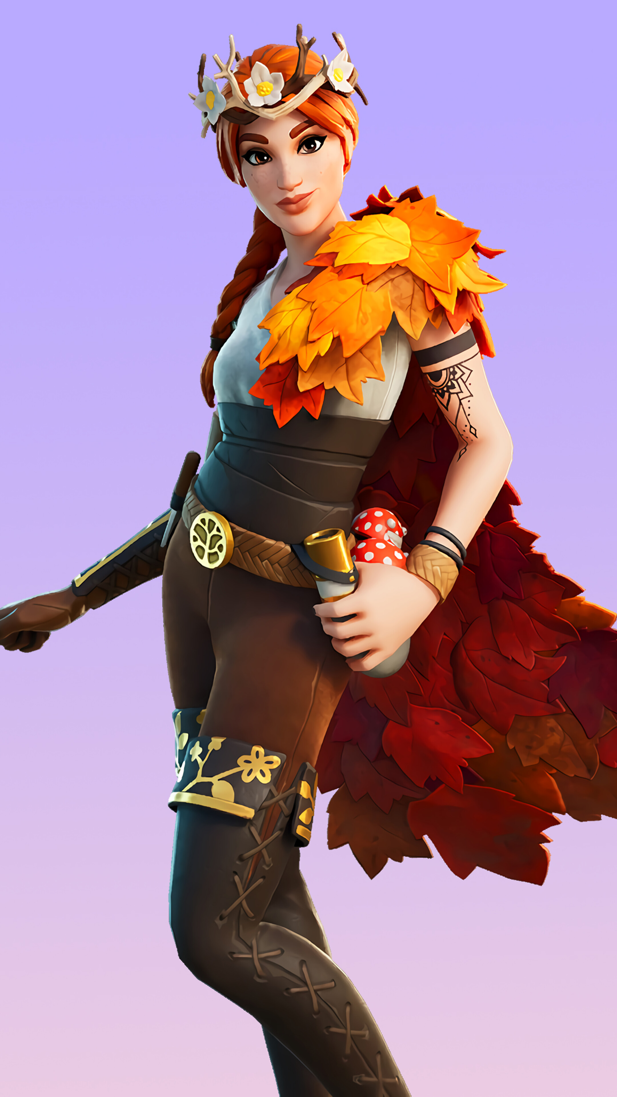 Autumn Queen HD wallpaper, Background