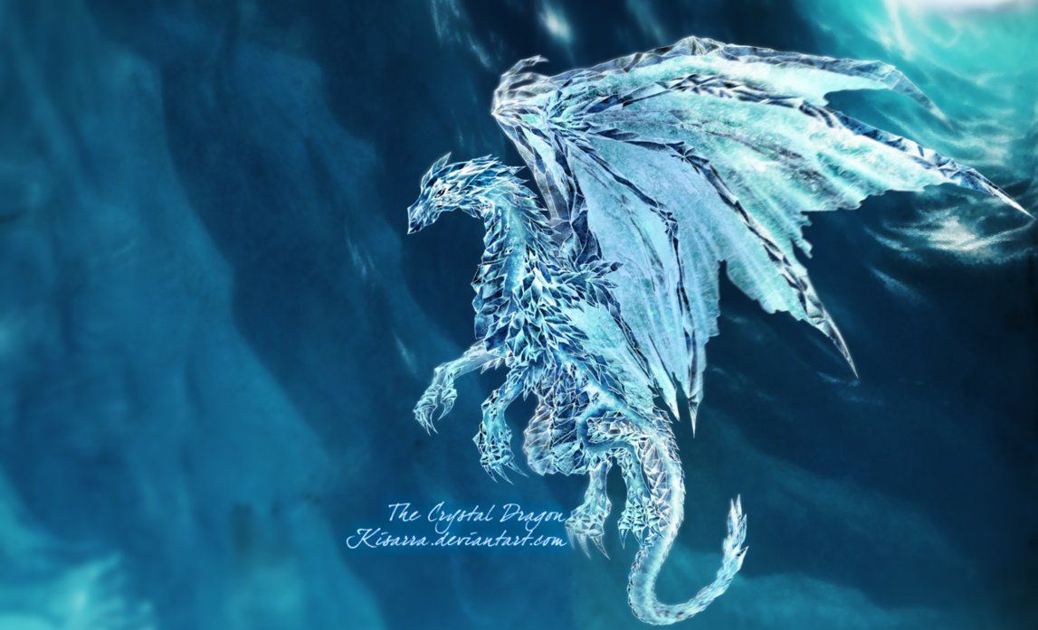 Crystal Dragon Wallpaper Free Crystal Dragon Background