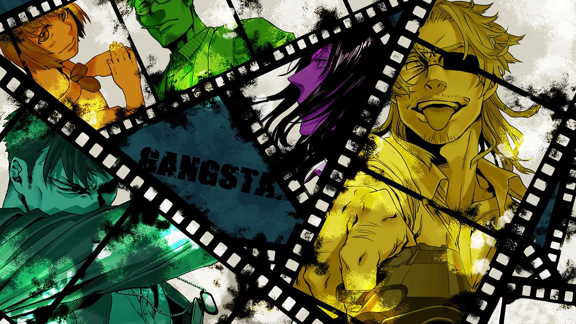 Wallpaper, 1920x1080 px, anime, Arcangelo Worick, Gangsta, Nicolas Brown 1920x1080