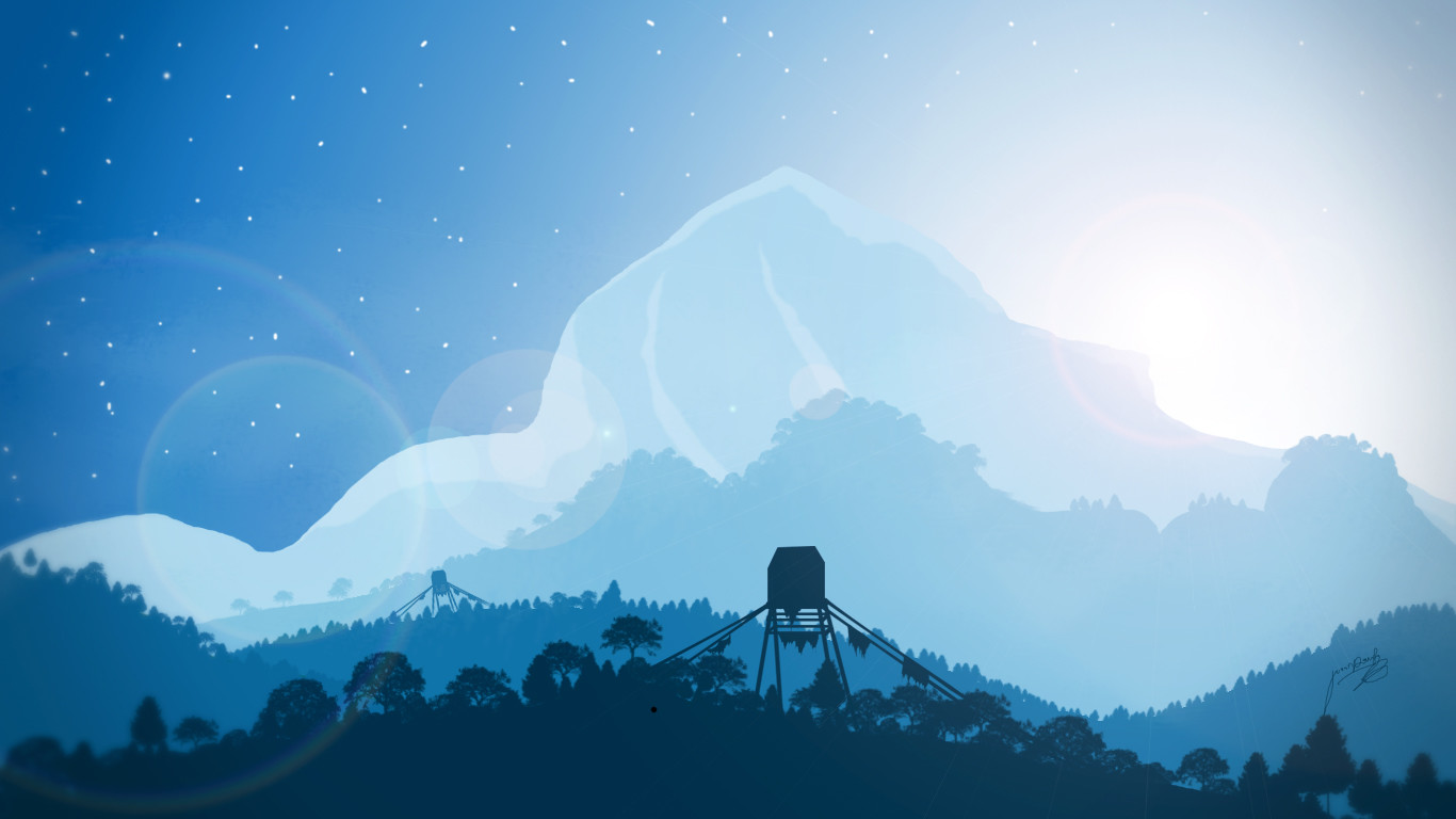 flat landscape, Juan David Betancur restrepo