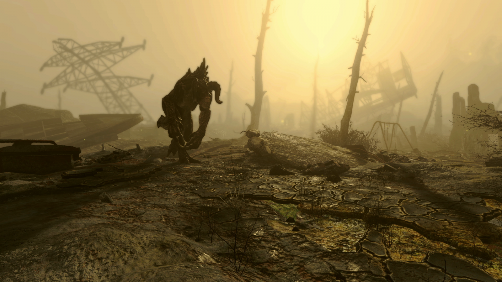 Deathclaw HD wallpaper, Background