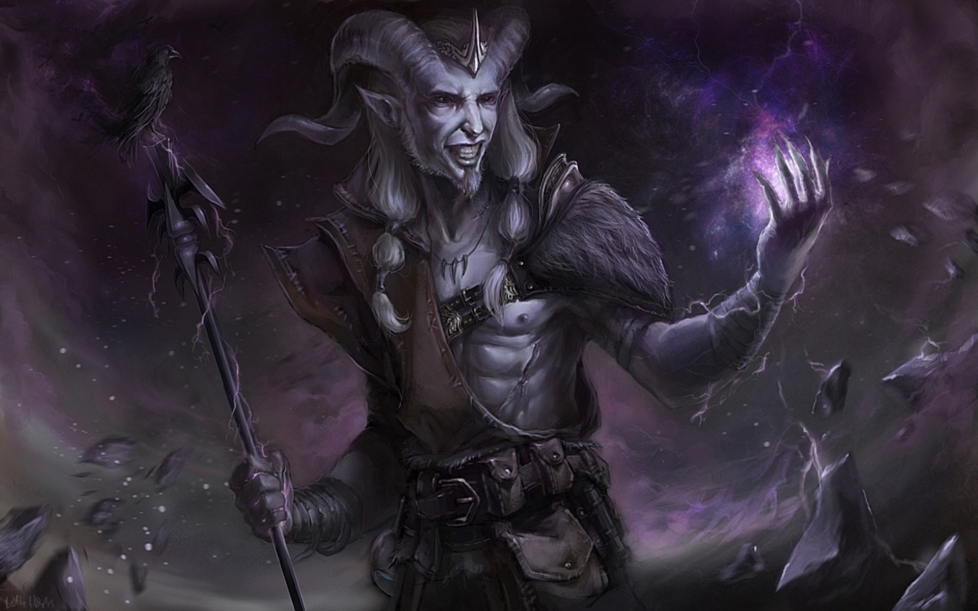 fantasy, Dark, Magic, Demon Wallpaper HD / Desktop and Mobile Background