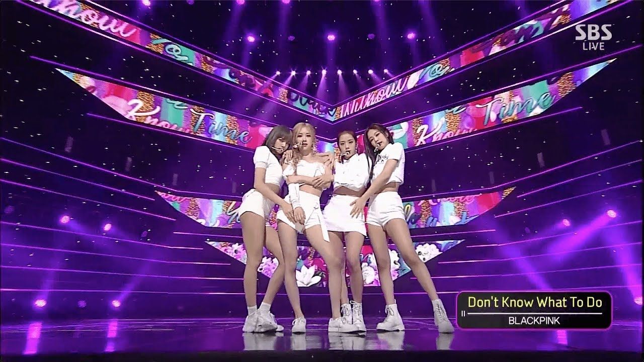 BLACKPINK - 'Don't Know What To Do' 0407 SBS Inkigayo. Don't know what to do blackpink, Blackpink don't know what to do, Blackpink