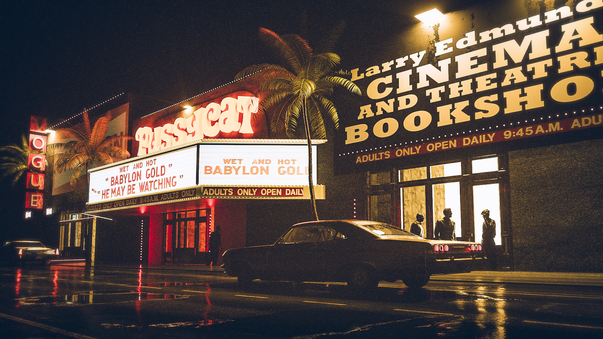 Once Upon a Time in Hollywood by SkieGraphic Studio [1920x1080]. In hollywood, Hollywood cinema, Film aesthetic