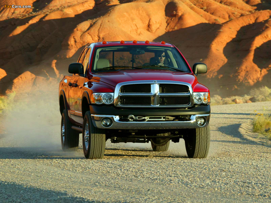 Dodge Ram Power Wagon Quad Cab 2005–08 wallpaper (1024x768)