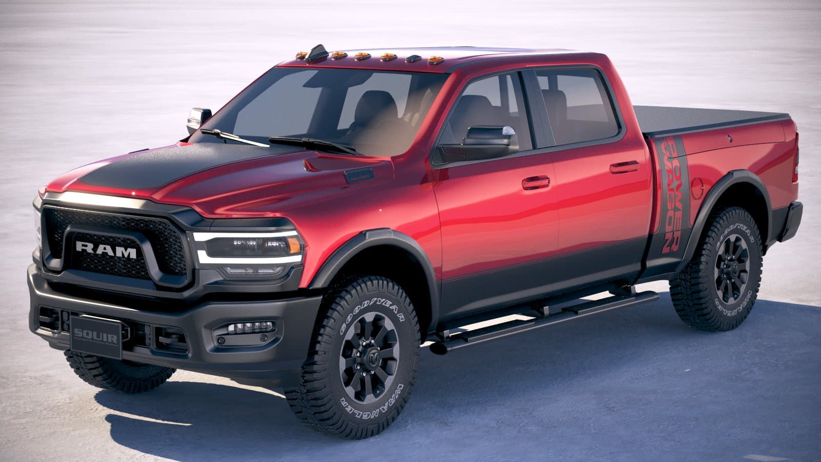 Dodge RAM Power Wagon 2019 3D Model