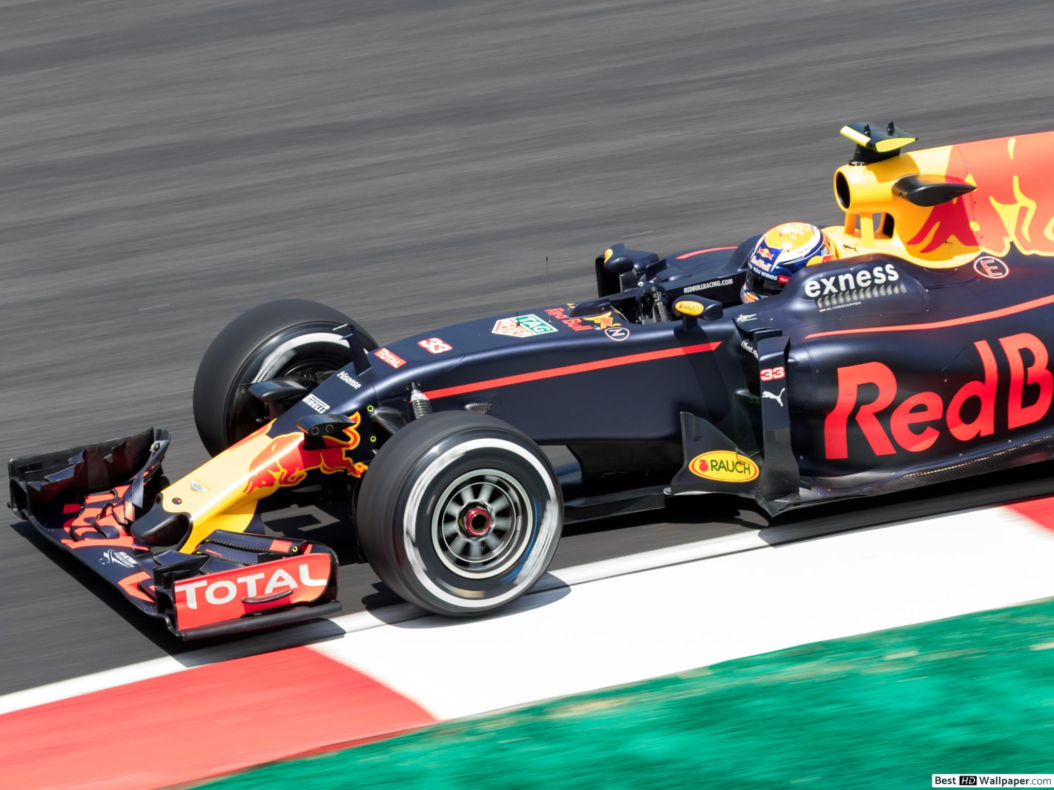 Red Bull Racing Max Verstappen 4K wallpaper download