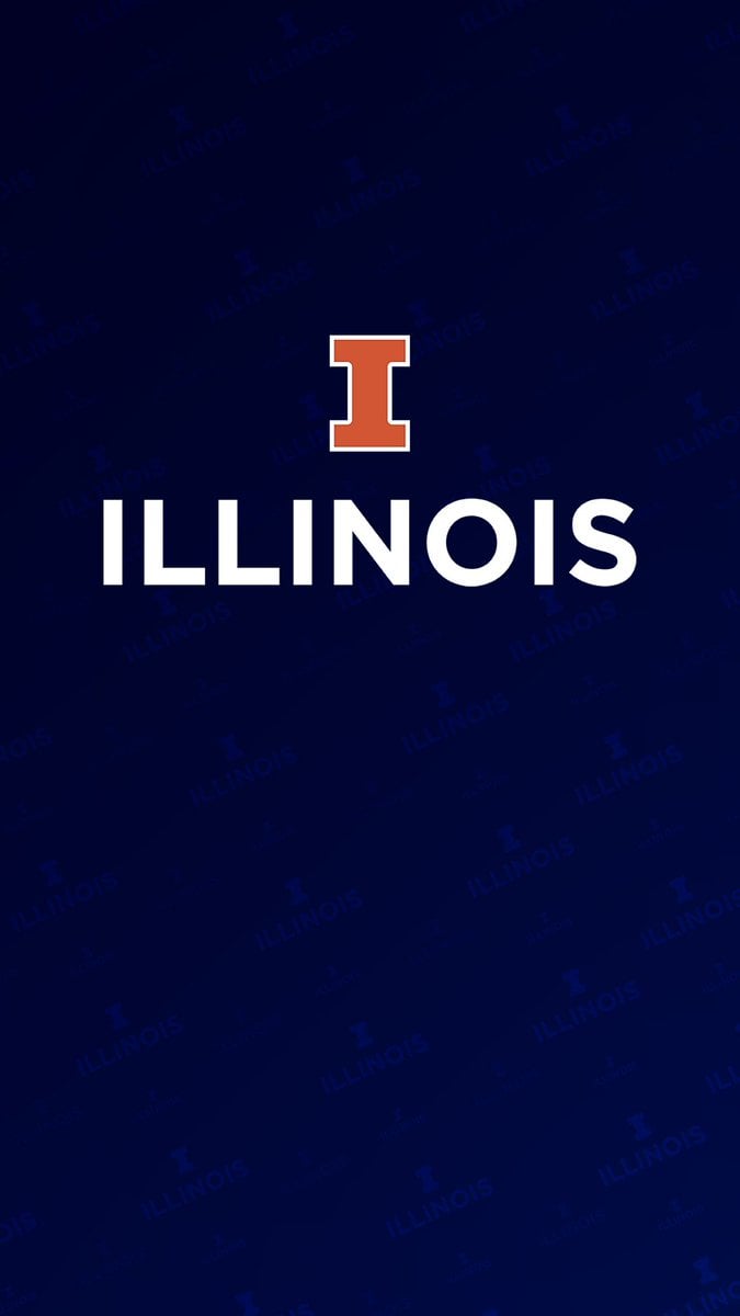 University of Illinois, even your phone can bleed orange & blue