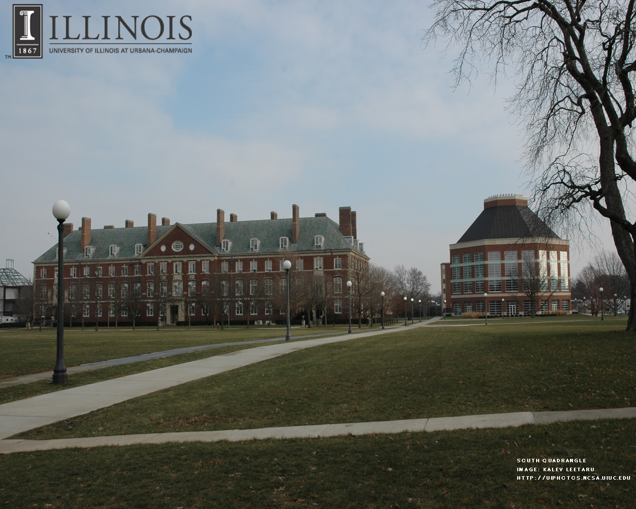 Historical Desktop Wallpaper: Urbana Champaign Campus: Phantasm Photographic Presevation Project: A Photographic Record Of The University Of Illinois