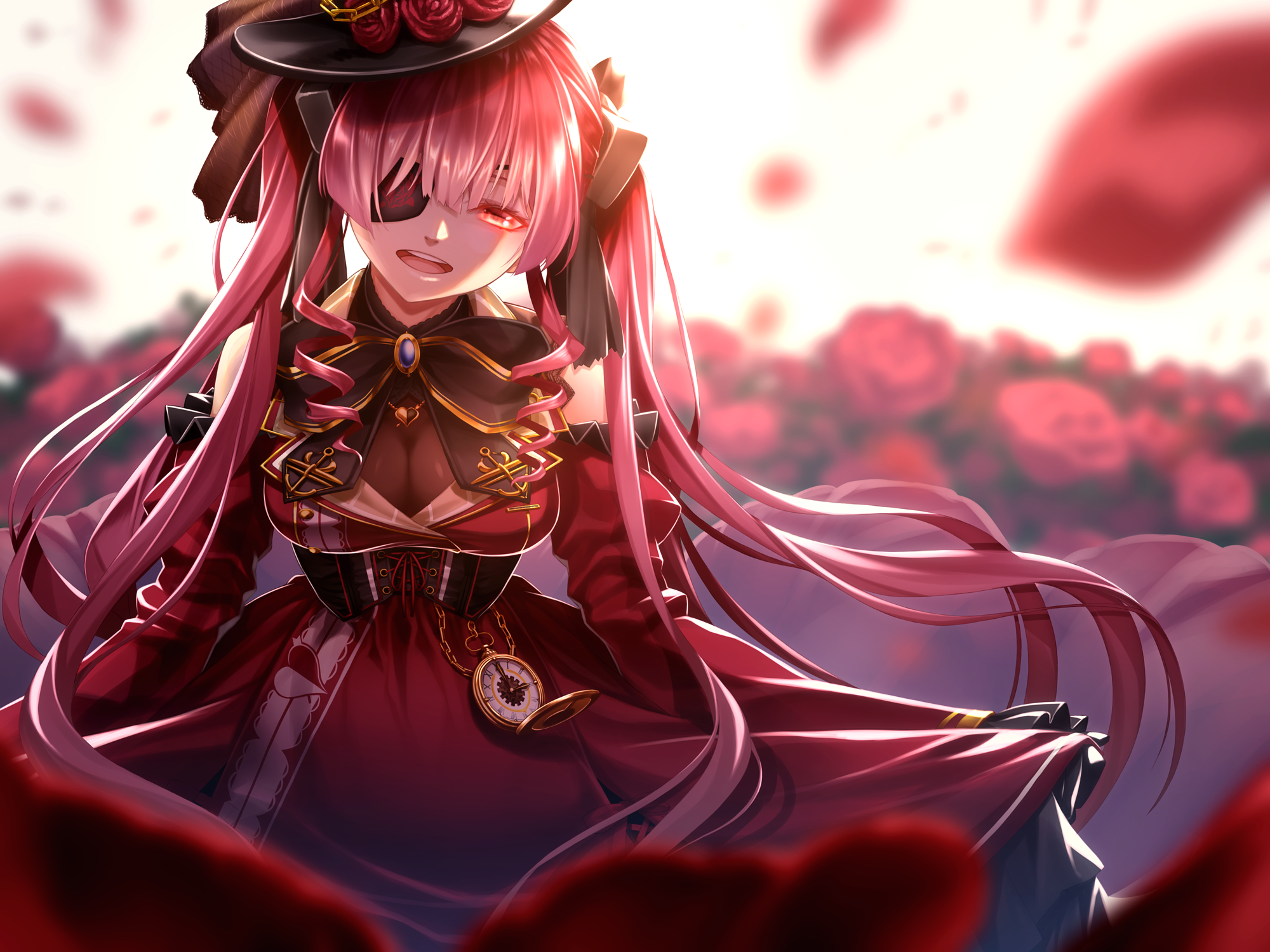 Hololive Houshou Marine HD Wallpaper