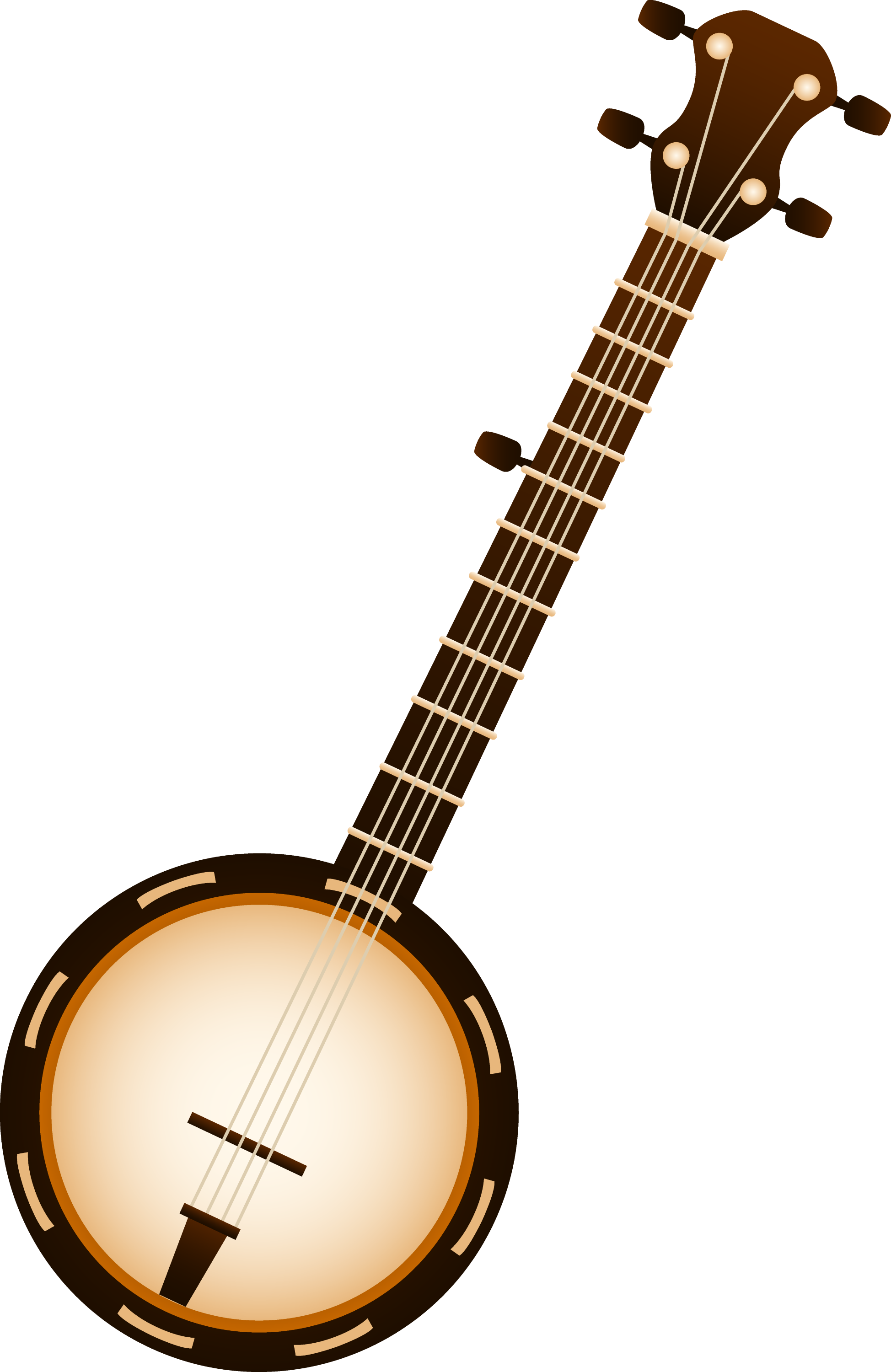 Bluegrass Banjo Clip Art