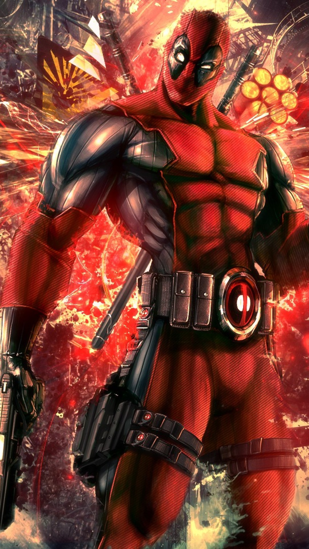 Deadpool iPhone Image HD 3D Wallpaper For Android