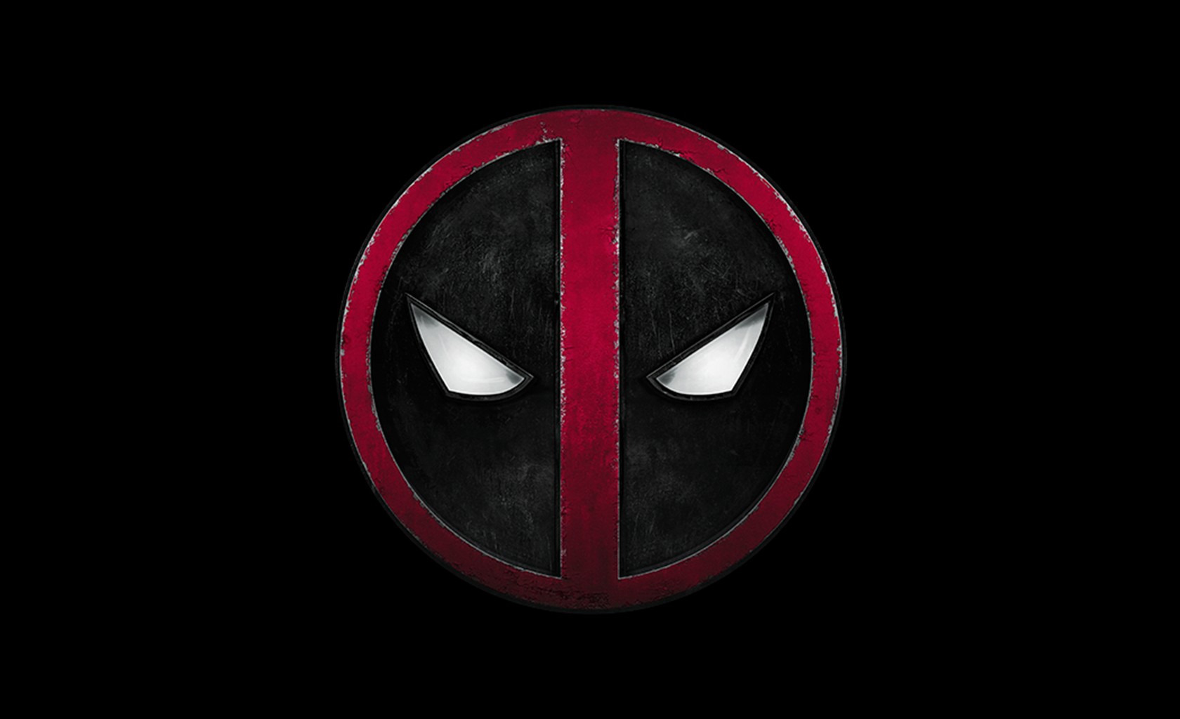 3D Deadpool Logo Wallpaper