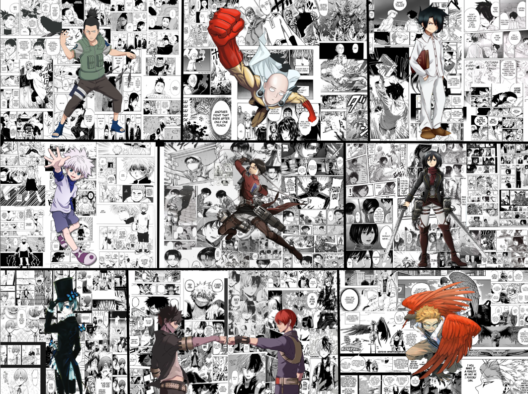 Anime Manga Walls (10 Diffrent) Sims 4 Catalog