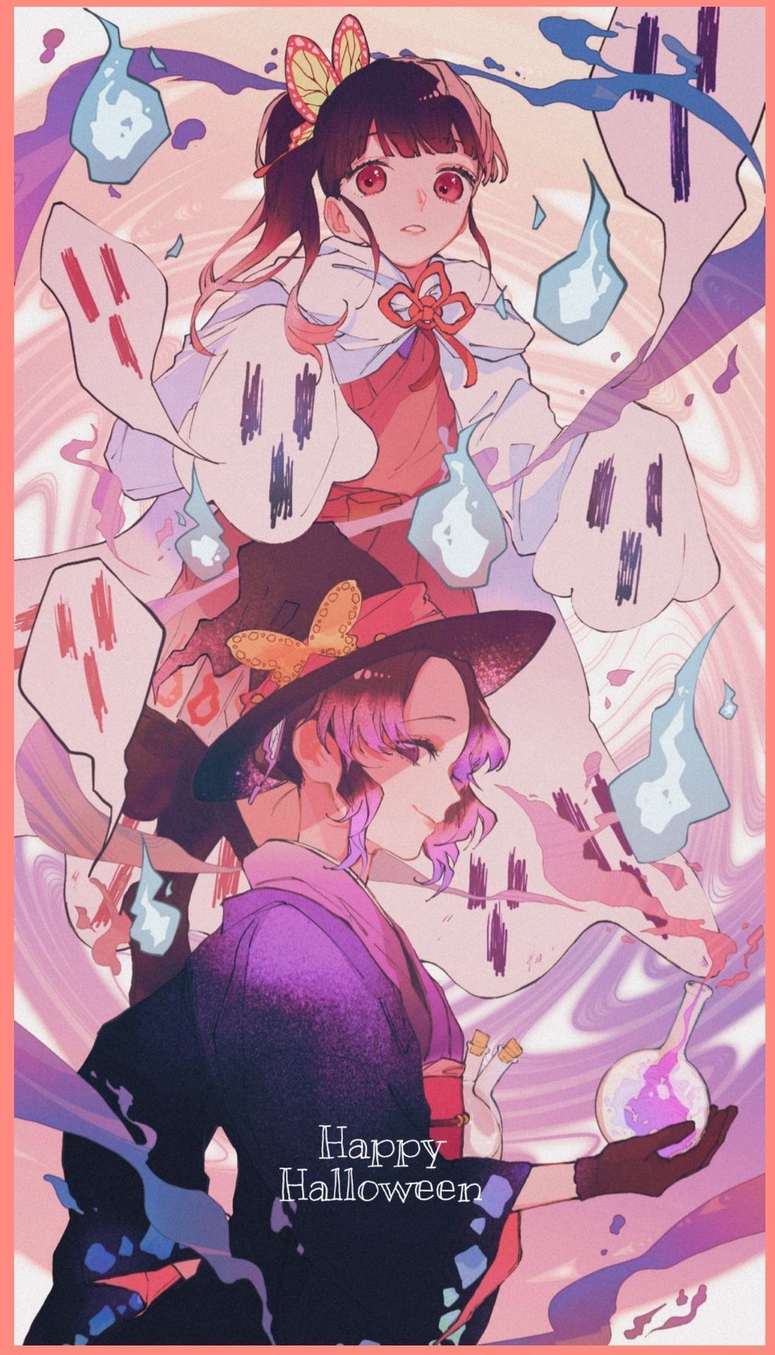 Kimetsu no Yaiba [Doujinshi] Halloween P3. Anime demon, Anime halloween, Slayer