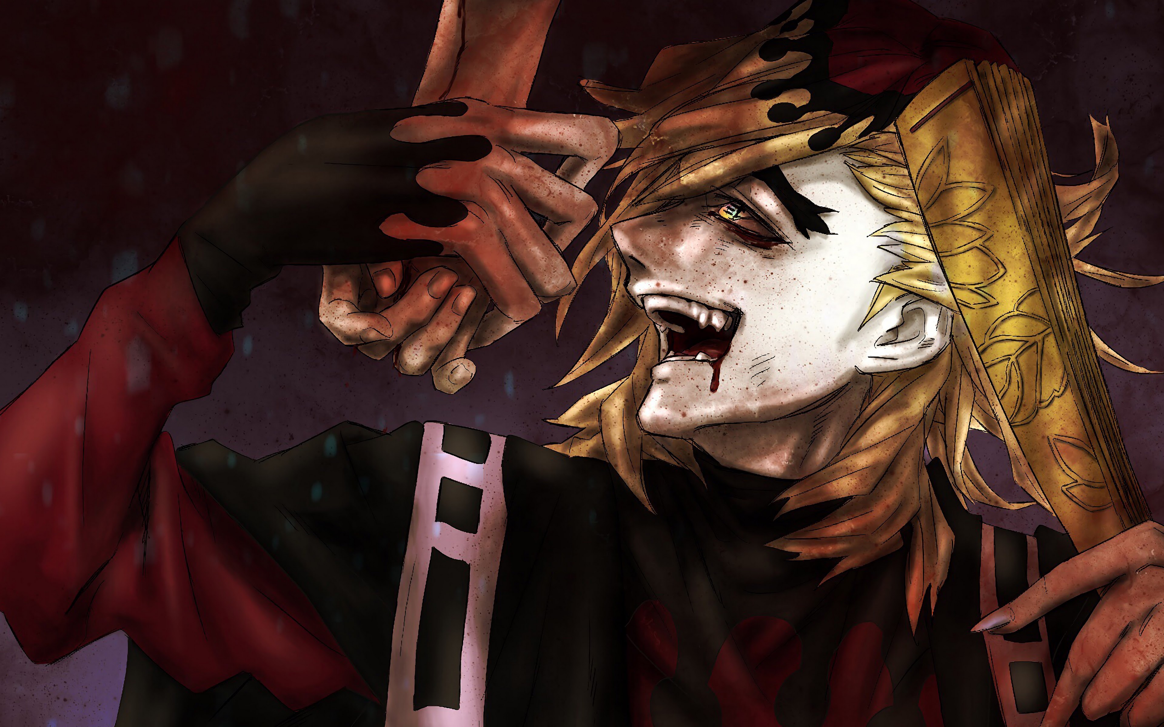 Doma Kimetsu no Yaiba 4K Wallpaper