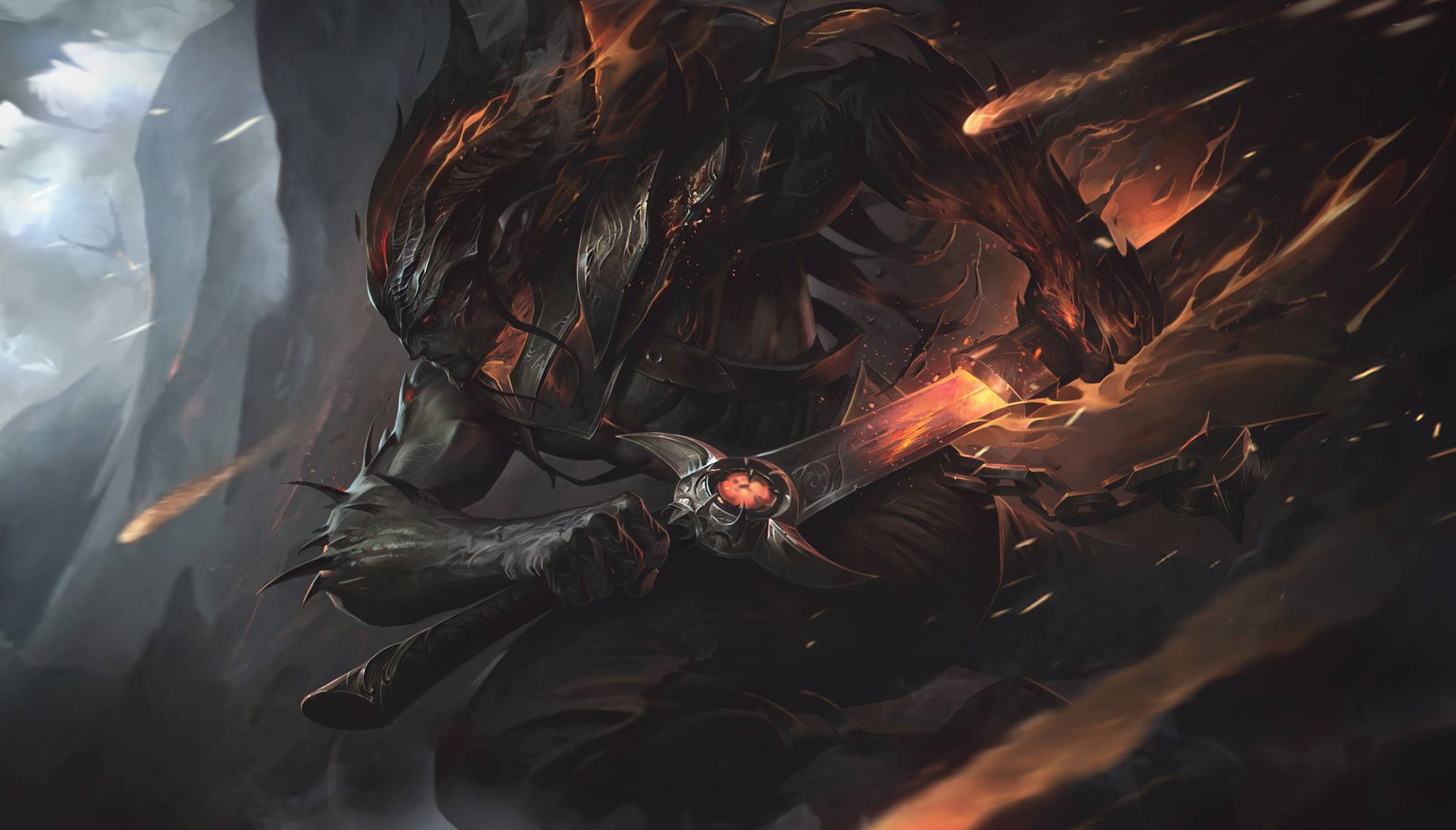 Nightbringer Yasuo HD Wallpaper