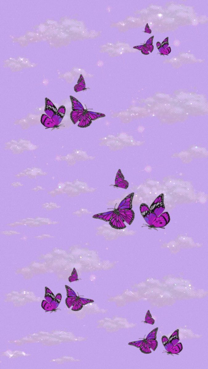 Wallpaper. Purple butterfly wallpaper, Butterfly wallpaper, Butterfly wallpaper iphone