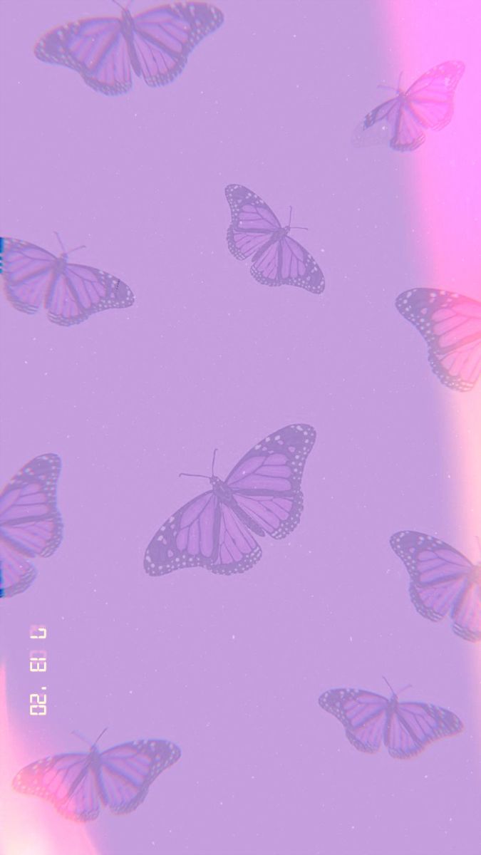 Purple butterfly #lomo. Butterfly wallpaper iphone, Aesthetic iphone wallpaper, Pretty wallpaper iphone
