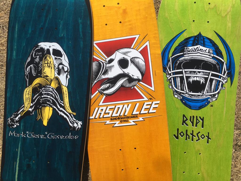 Behind The Boards: A Look At The Blind Skateboards Heritage Re Issue Decks