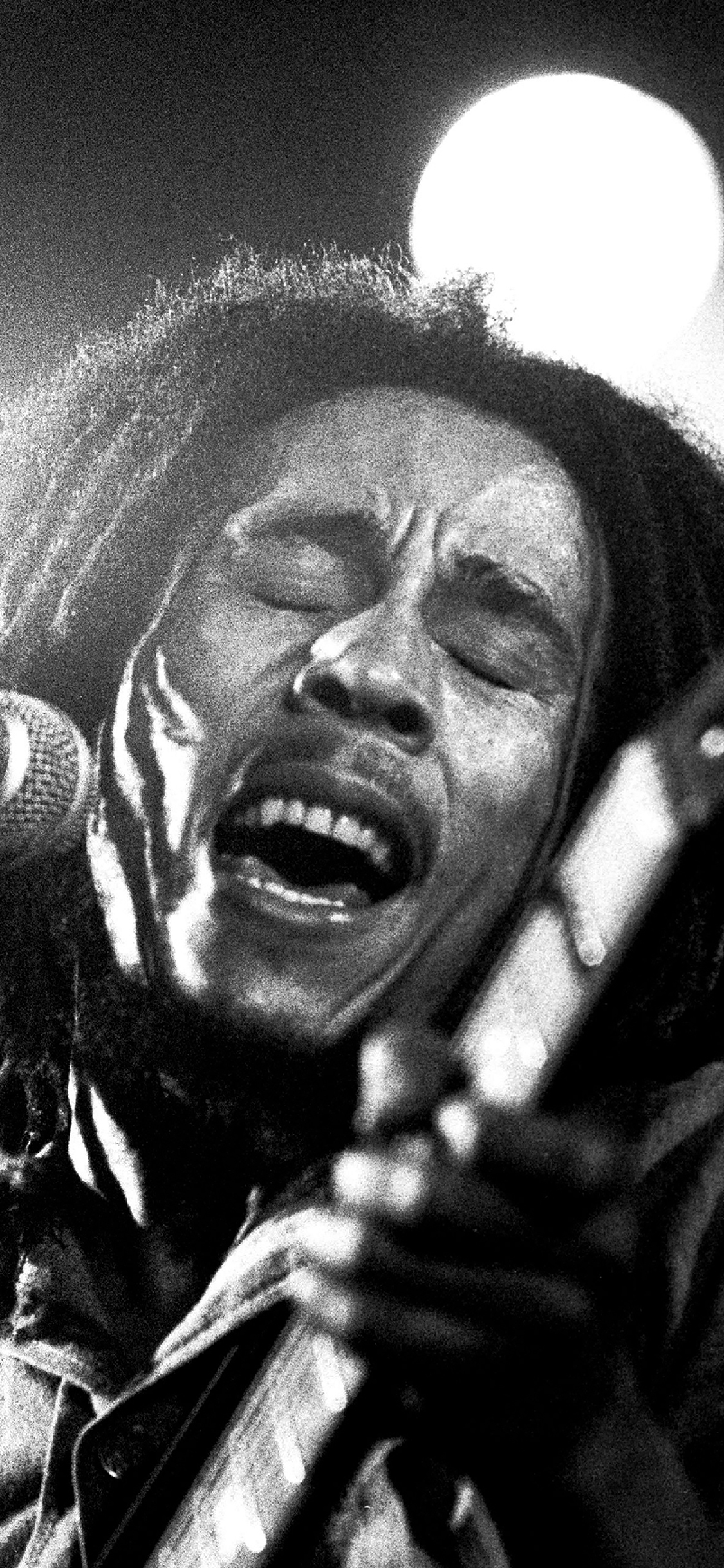 iPhoneXpapers marley dark art illust music reggae celebrity