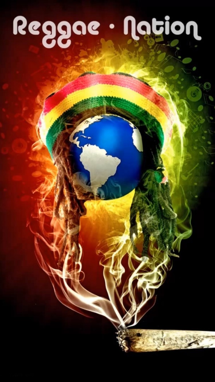 iPhone 7 Bob Marley Wallpaper Marley Logo Reggae