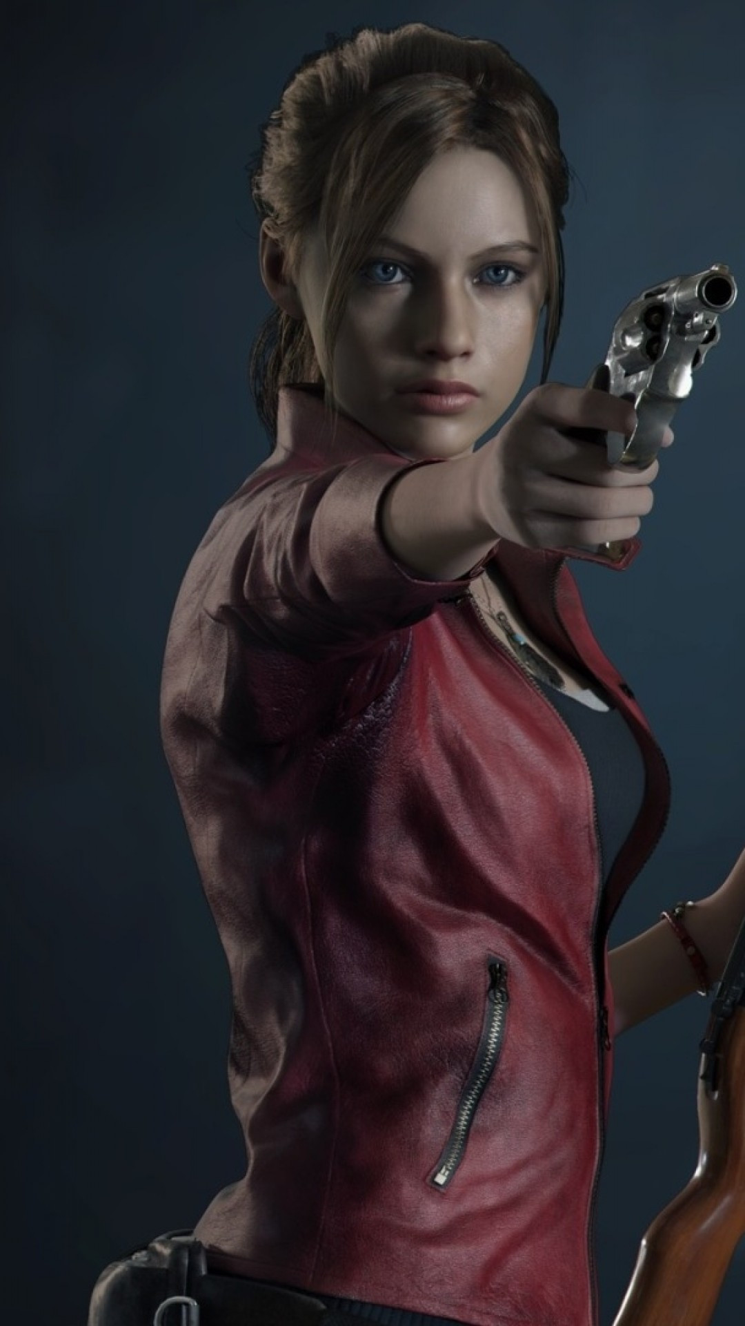 Download 1080x1920 Resident Evil 2, Claire Redfield Wallpaper for iPhone 8, iPhone 7 Plus, iPhone 6+, Sony Xperia Z, HTC One