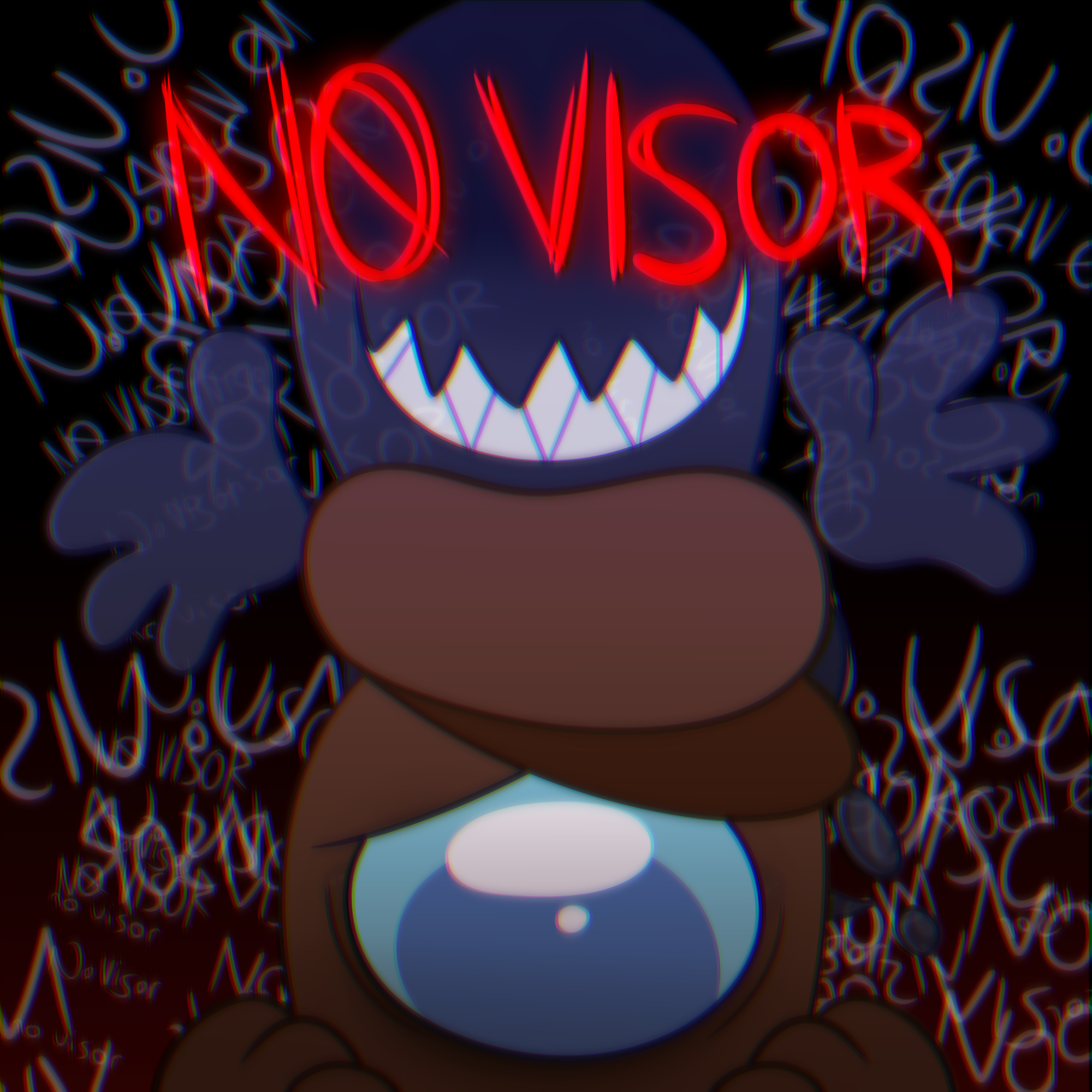 NO VISOR. Among Us Logic. Cute kawaii drawings, Cool artwork, Kawaii drawings