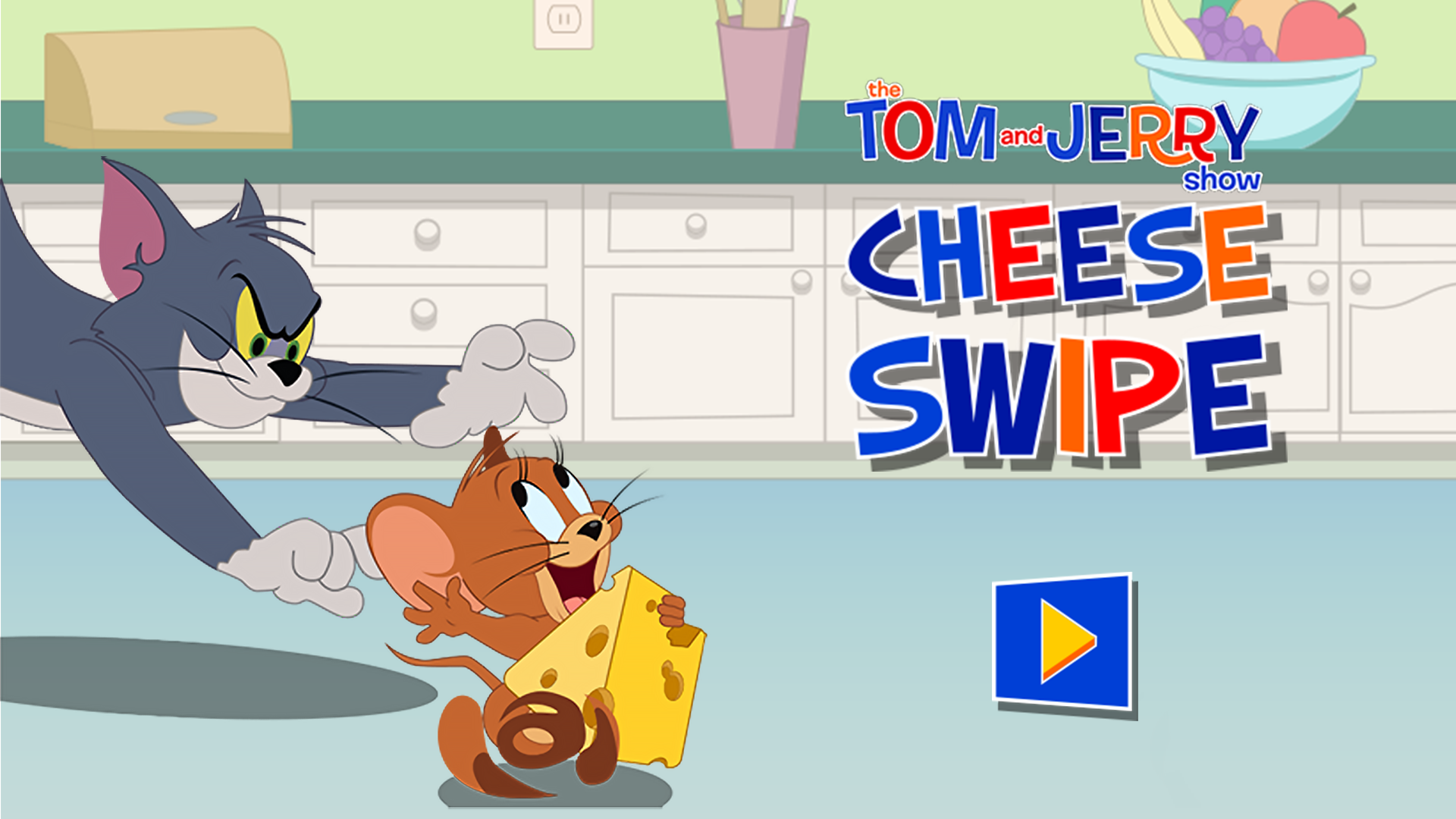 Cheese Swipe. The Tom & Jerry Show Games