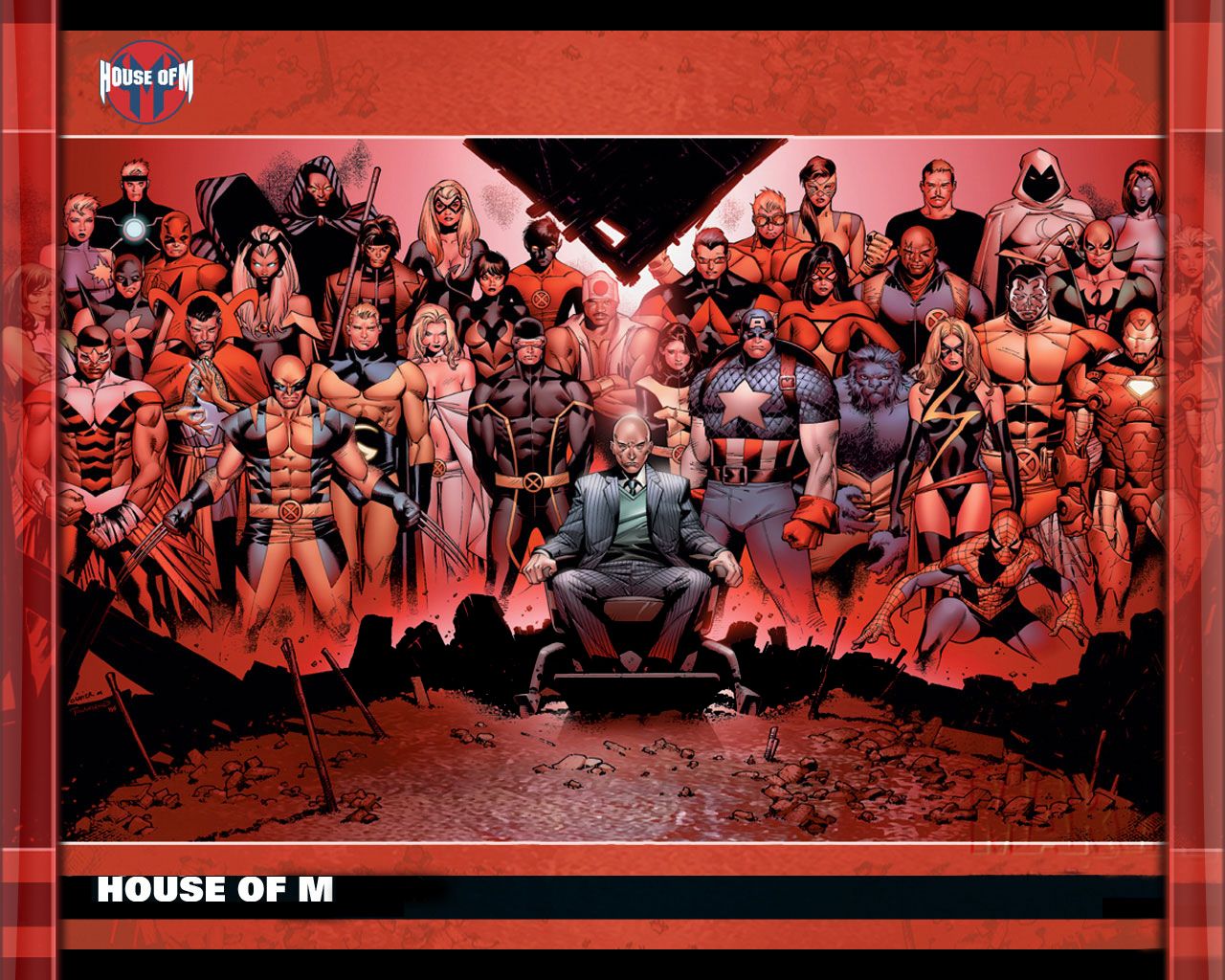 House of M. Marvel comics wallpaper, Gambit marvel, Iron man comic