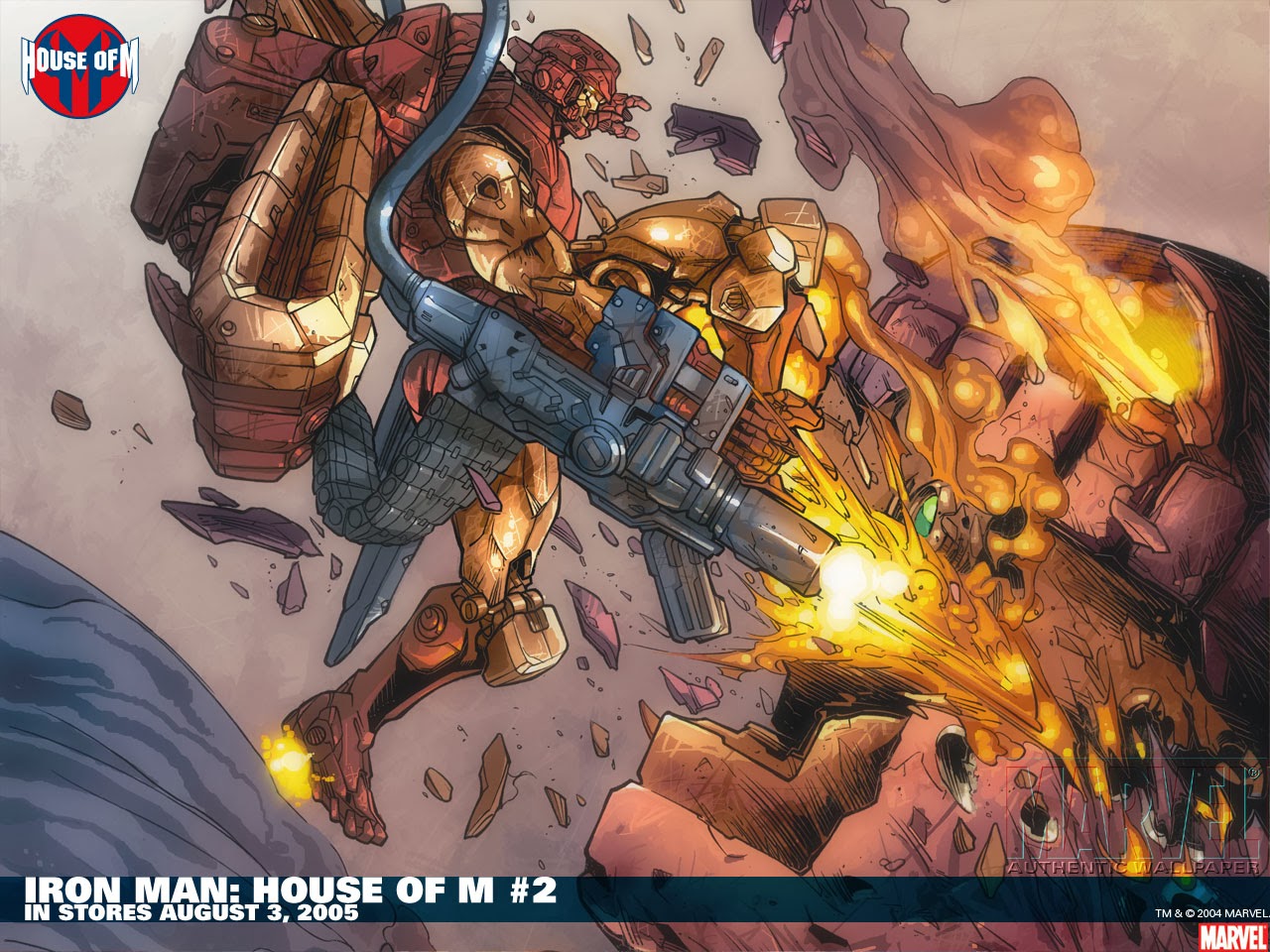 Imagenes para descargar y Wallpaper: Fondo de Pantalla Marvel iron man house of m
